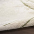 6' Beige And Green Abstract Runner Rug