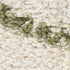 6' Beige And Green Abstract Runner Rug