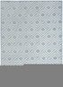 8' X 10' Blue Geometric Area Rug