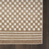 8' X 10' Brown Geometric Area Rug