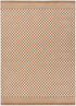 8' X 10' Brown Geometric Area Rug