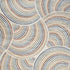 6' X 9' Cream Abstract Power Loom Area Rug