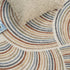 6' X 9' Cream Abstract Power Loom Area Rug