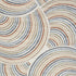 6' X 9' Cream Abstract Power Loom Area Rug