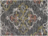 5' X 8' Charcoal Abstract Geometric Hand Tufted Non Skid Area Rug