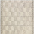 5' X 8' Moss Green Wool Abstract Geometric Hand Tufted Non Skid Area Rug