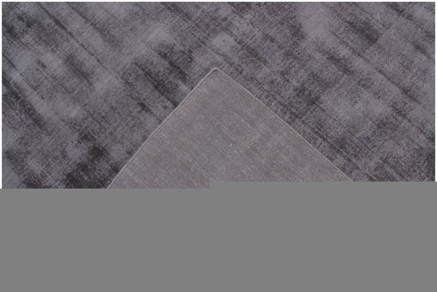 9' X 12' Charcoal Hand Loomed Area Rug