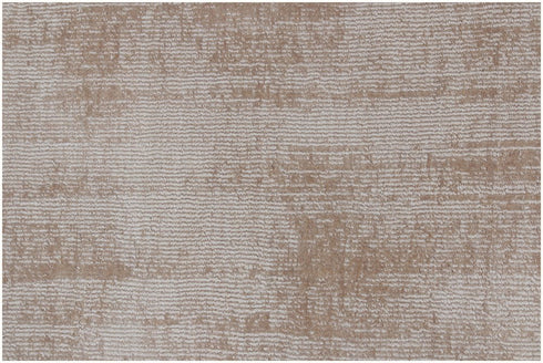 9' X 12' Champagne Hand Loomed Area Rug