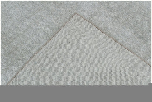 9' X 12' Green Hand Loomed Area Rug