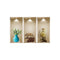 Set of Three Ana Faux Niche 3D Peel and Stick Wall Decals
