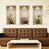Set of Three Ana Faux Niche 3D Peel and Stick Wall Decals