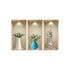 Set of Three Ava Faux Niche 3D Peel and Stick Wall Decals