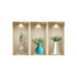 Set of Three Ava Faux Niche 3D Peel and Stick Wall Decals