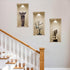 Set of Three Aca Faux Niche 3D Peel and Stick Wall Decals
