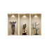 Set of Three Aca Faux Niche 3D Peel and Stick Wall Decals