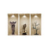 Set of Three Aca Faux Niche 3D Peel and Stick Wall Decals