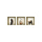 Set of Three Hag Faux Niche 3D Peel and Stick Wall Decals