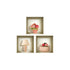 Set of Three Lil Faux Niche 3D Peel and Stick Wall Decals