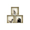 Set of Three Max Faux Niche 3D Peel and Stick Wall Decals