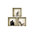Set of Three Max Faux Niche 3D Peel and Stick Wall Decals