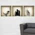 Set of Three Max Faux Niche 3D Peel and Stick Wall Decals