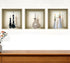 Set of Three Ray Faux Niche 3D Peel and Stick Wall Decals