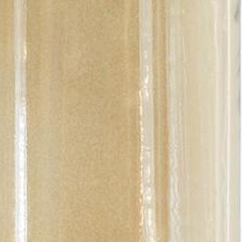 16" Gold And White Glass And Marble Table Vase