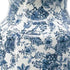 24" Blue And White Chinoiserie Porcelain Urn Table Vase