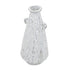 12" White Terracotta Tapered Jug Vase