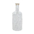 13" White Terracotta Cylinder Jug Vase