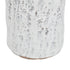 10" Beige And Ivory Cylinder Terracotta Table Vase