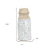 10" Beige And Ivory Cylinder Terracotta Table Vase