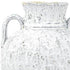 16" Beige And Ivory Amphora Terracotta Urn