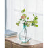 10" Aqua Bubble Glass Round Table Vase
