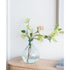 10" Aqua Bubble Glass Round Table Vase