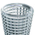 11" Clear Round Glass Table Vase