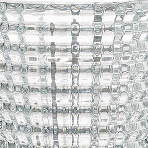 11" Clear Round Glass Table Vase