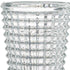 11" Clear Round Glass Table Vase