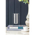 8" Clear Square Glass Table Vase