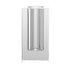 8" Clear Square Glass Table Vase