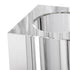 8" Clear Square Glass Table Vase