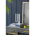 10" Clear Square Glass Table Vase