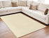 6' X 9' Ivory Wool Geometric Hand Knotted Area Rug