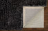 9' X 12' Black Shag Hand Tufted Area Rug