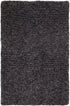 9' X 12' Black Shag Hand Tufted Area Rug