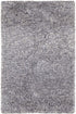 9' X 12' Gray Shag Hand Tufted Area Rug