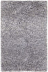 9' X 12' Gray Shag Hand Tufted Area Rug