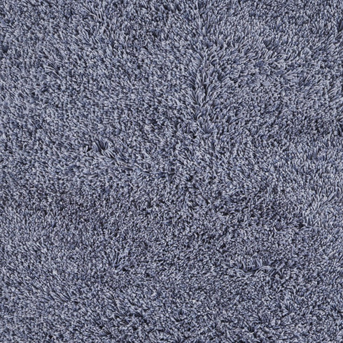 9' X 12' Blue Shag Hand Tufted Area Rug