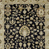 8' X 10' Black Wool Oriental Hand Knotted Area Rug