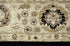8' X 10' Black Wool Oriental Hand Knotted Area Rug